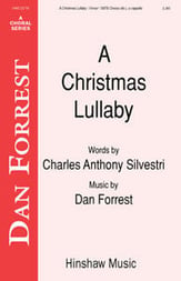 Christmas Lullaby SATB choral sheet music cover